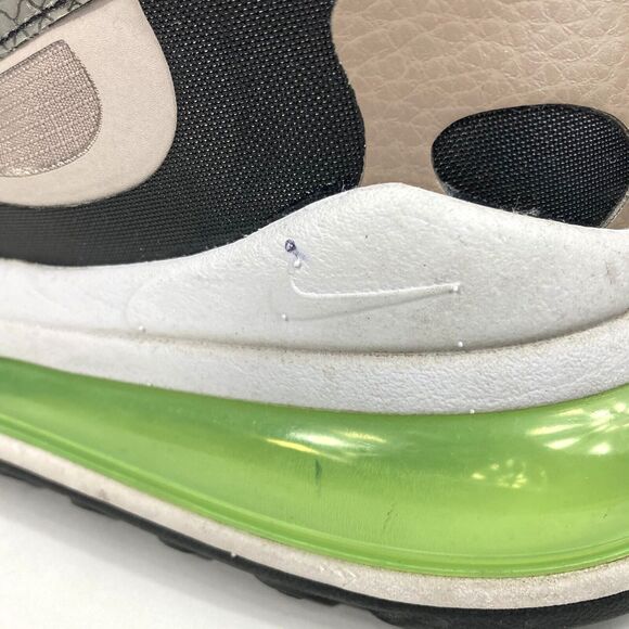 Nike Air Max 270 React -Mens Sz 9 -Winter Khaki -Beige/Black -Running CD2049-200 - Picture 8 of 12